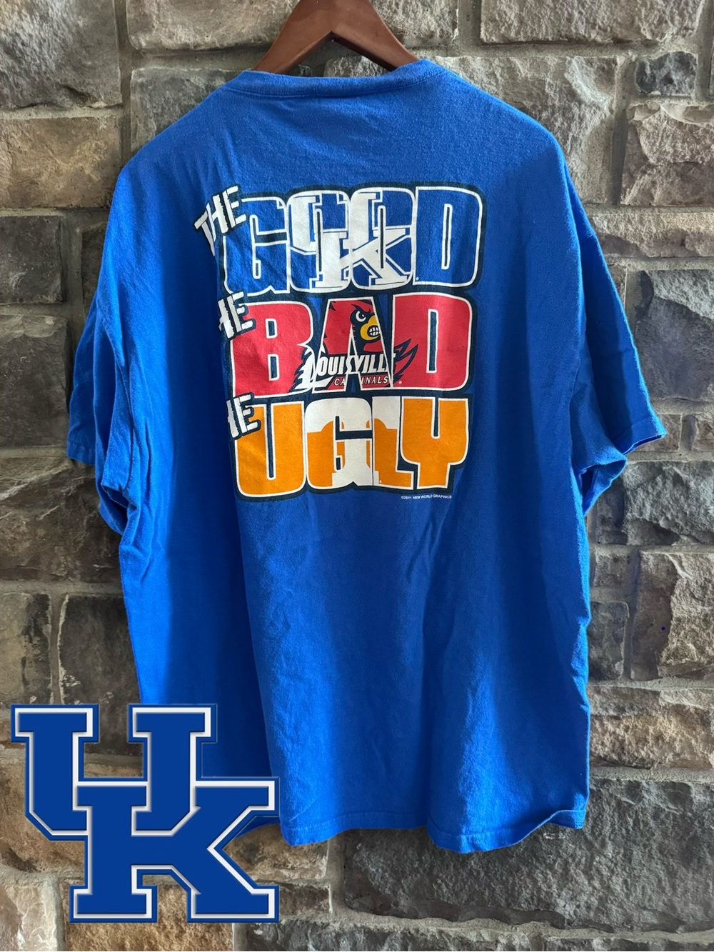 University of Kentucky Royal Blue 'UK It's Good!' Short Sleeve T-Shirt -XXL